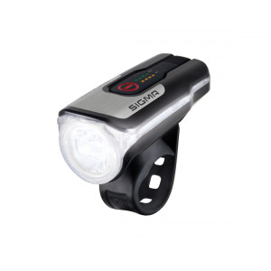 SIGMA SPORT LED Frontleuchte Lampe Scheinwerfer AURA 80 USB Akku 80-Lux STVZO-konform