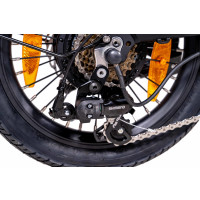 16 Zoll E-Bike Klapprad CHRISSON ERTOS16 2.0 mit 7 Gang Shimano Tourney schwarz