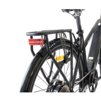 28 Zoll E-Bike eTrekking Bike Damen CHRISSON eSARGOS Lady mit 9G SHIMANO 14Ah Samsung schwarz matt