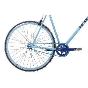 28 Zoll Singlespeed Fixie Bike CHRISSON FG FLAT 1.0 blau