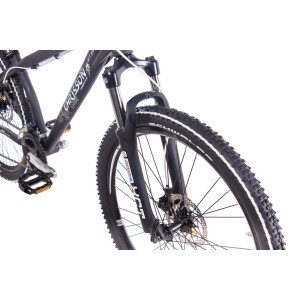 26 Zoll Dirt Bike CHRISSON RUBBY mit 24 Gang Shimano Acera schwarz-matt