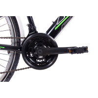 28 Zoll City Bike Herrenrad KCP TERRION Gent mit 18G weiss schwarz