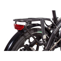 20 Zoll E-Bike Klapprad CHRISSON EFOLDER mit 8 Gang Shimano Acera schwarz-matt